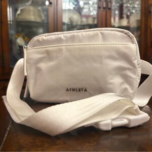 Athleta Ivory Crossbody Bag